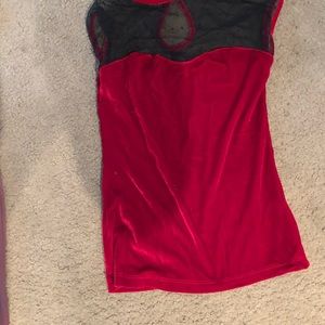 Steady clothing velvet top